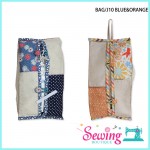 TISSUE BAG - BAG/J10 BLUE & ORANGE